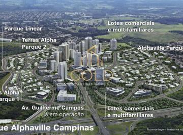 Terreno · 307m² · Terreno de 307.5 m² à venda em Campinas no Condomínio Terras Alpha Parque 2 – Parque Alphaville Camp