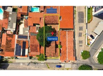 Terreno · 214m² · Terreno: 12x35m (443m²)  – Rua Olinto Meira- Alecrim | R$ 350.000,00