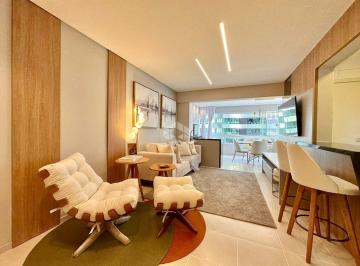 Apartamento · 116m² · 3 Quartos · 2 Vagas · Apartamento 3 dormitórios/quartos com vista mar, mobiliado e decorado com 2 box/vagas de garagem tér