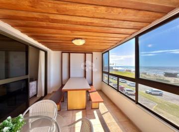 Apartamento · 118m² · 3 Quartos · 1 Vaga · Apartamento com 3 dormitórios sendo 2 suítes mobiliado com sacada de frente com Vista Mar com box/va