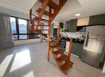 Apartamento · 79m² · 2 Quartos · 1 Vaga · Apartamento duplex 2 dormitórios, 2 suítes, churrasqueira e vaga no Bairro Rio Branco