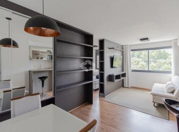 Apartamento · 51m² · 1 Quarto · 1 Vaga · Apartamento de 1 dormitório (sendo suíte), 49m² privativos e vaga no Petrópolis.