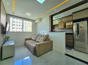 Apartamento · 44m² · 2 Quartos · 1 Vaga · Apartamento de 2 dormitórios e 1 vaga de garagem, no bairro Humaitá, em Porto Alegre.