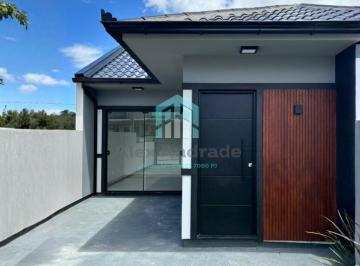 Casa · 49m² · 2 Quartos · 2 Vagas · Casa Geminada à Venda em Forquilhas, São José | 2 Quartos, 49m²