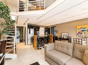 Apartamento · 84m² · 1 Quarto · 1 Vaga · Duplex de 84m² no Batel com potencial para 2 dormi