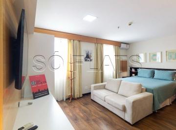 Apartamento · 25m² · 1 Quarto · 1 Vaga · Flat em Vila Olímpia, São Paulo/SP de 25m² 1 quartos para locação R$ 3.000,00/mes