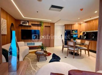 Apartamento · 52m² · 1 Quarto · 1 Vaga · Flat em Barra da Tijuca, Rio de Janeiro/RJ de 52m² 1 quartos para locação R$ 6.900,00/mes