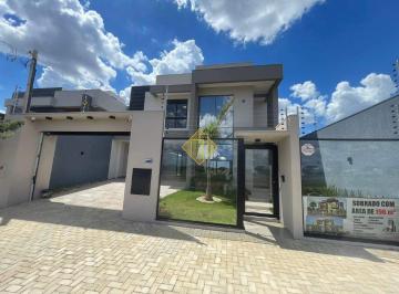 Casa · 196m² · 2 Quartos · 4 Vagas · Sobrado Alto Padrão no Brisa do Lago- Toledo PR