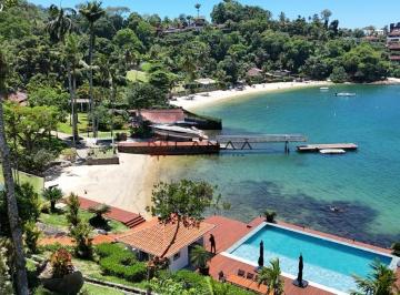 Casa · 7 Quartos · 10 Vagas · Linda residência Pé na Areia na Vila Velha –Angra dos Reis, RJ