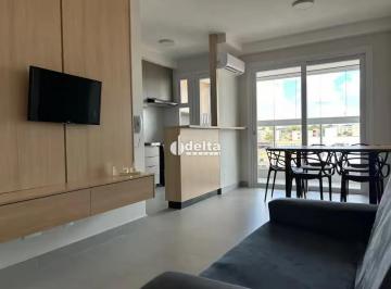 Apartamento · 70m² · 2 Quartos · 2 Vagas · Apartamento com 2 quartos sendo 1 suíte disponível para locação no bairro Tibery em Uberlândia-MG