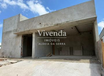 Casa · 157m² · 3 Quartos · 4 Vagas · Casa em construção em condomínio na região de Aldeia da Serra ? 382m² de terreno
