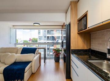 Apartamento · 32m² · 1 Quarto · Apartamento mobiliado para alugar no Portão - LIFE HUB