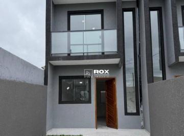 cae47c7bebaa717a4ae0f0b0a34545ff8e15aff0 · Sobrado com 3 quartos à venda, 73 m² por R$ 410.000 - Campo de Santana, Curitiba/PR