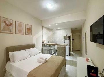 Apartamento · 30m² · 1 Quarto · MARAVILHOSO CONJUGADO MOBILIADO E REFORMADO NAS PROXIMIDADES DO LEME!!!