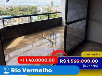 Apartamento · 380m² · 3 Quartos · 4 Vagas · VENDO COBERTURA 380 M² | 03 QUARTOS | EDIFÍCIO ÁGUA MARINHA | RIO VERMELHO | SALVADOR | BAHIA