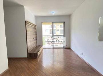 555f5d7f2569f41227c68702f0c644b35fe621c0 · Apartamento com 3 dormitórios à venda, 62 m² por R$ 420.000,00 - Ponte Grande - Guarulhos/SP