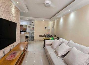 Sala · Apartamento à venda, 64 m² por R$ 445.000,00 - Paulicéia - São Bernardo do Campo/SP