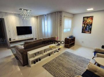 Sala · Cobertura com 3 dormitórios à venda, 160 m² por R$ 725.000,00 - Vila Pires - Santo André/SP