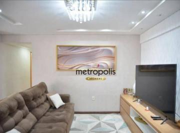 sala · Apartamento com 3 dormitórios à venda, 108 m² por R$ 960.000,00 - Campestre - Santo André/SP