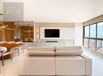 eac134a82c7c625c69956e6336d232f47ed11e22 · Apartamento com 3 dormitórios à venda, 133 m² por R$ 1.549.000,00 - Brisamar - João Pessoa/PB