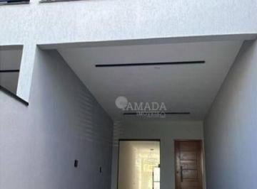 0354039a575abffc3535a620f29f89edb9a8ca86 · Sobrado novo frontal com 3 quartos sendo 3 suítes, Piscina, 2 vagas à venda, 125 m² por R$ 750.000 -