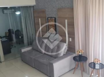 Casa · 347m² · 3 Quartos · 2 Vagas · Sobrado no Florais Cuiabá, Lote de 450m² sendo 346,81 m² de área construída, 3 suítes sendo uma mást