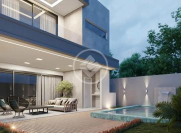 Casa · 282m² · 4 Quartos · 4 Vagas · Vende-se sobrado moderno no Condomínio Belvedere II com 282m² e 4 suítes. R$2.450.000,00. Gostou des