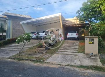 Casa · 216m² · 4 Quartos · 2 Vagas · Casa Térrea condomínio  Belo Verde no Santa Cruz com 4 quartos sendo 2 suítes 2 banheiros com 1400 d