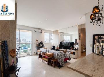Foto 01 · Apartamento à Venda No Ibirapuera Com 1 Suíte e 2 Vagas - Andar Alto