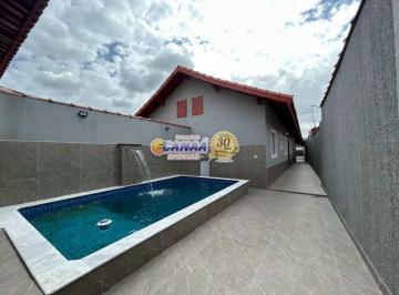 Casa de 3 quartos, Mongaguá · Casa Nova com 03 Dormitórios e Piscina em Mongaguá!