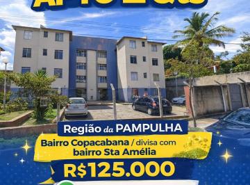 Apartamento de 2 quartos, Belo Horizonte · R$ 125.000APARTAMENTO 2 QUARTOS, B. COPACABANA/ PAMPULHA -BH