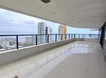 Apartamento de 3 quartos, Salvador · MANSÃO MONT SAINT MICHEL – 3 SUÍTES ONDINA, VISTA MAR FANTÁSTICA, ALTO LUXO, COM 275 M/2 E 4 VAGAS.