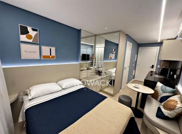 Apartamento de 1 quarto, Curitiba · STUDIO MOBILIADO E EQUIPADO PRONTO NO BATEL