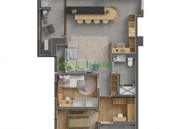 Apartamento · 83m² · 2 Quartos · 2 Vagas · VENDA | Apartamento, com 2 dormitórios em Zona 03, Maringá