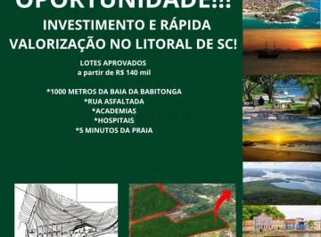 Terreno · 900m² · Terrenos de 15x60m (900m²) - São Francisco do Sul