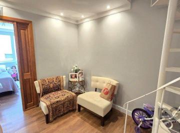Apartamento · 91m² · 3 Quartos · 1 Vaga · Cobertura de 90m² - 3 dormitórios, 2 banheiros, terraço com churrasqueira e 1 va