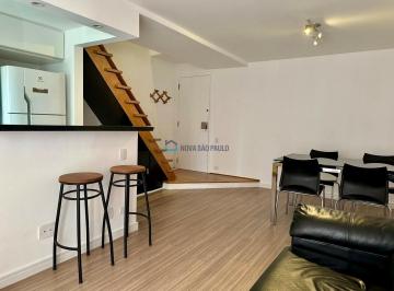 Apartamento · 70m² · 1 Quarto · 1 Vaga · Moema. Apartamento Duplex com 70m², 1 dormitório, 1 Vaga.