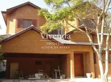 Casa · 416m² · 4 Quartos · 3 Vagas · Casa à Venda em Condomínio Fechado ? Aldeia da Serra