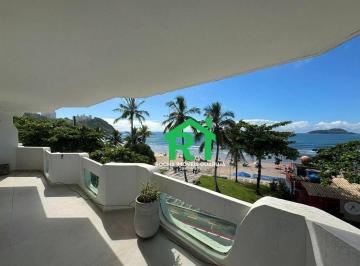 Sacada · Apartamento frente mar com 2 quartos (2 suítes), 2 vagas e lazer à venda no Tombo, Guarujá