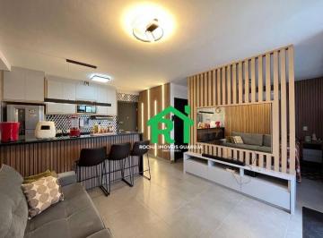 8b8a30938d05bef9c1deeee8a2c8fa192bd6cdab · Apartamento à beira mar com 1 quarto, sacada, 1 vaga e lazer à venda em Pernambuco, Guarujá