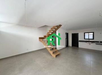 Sala · Casa com 3 quartos (1 suíte), 1 vaga e lazer à venda em Jardim Astúrias, Guarujá