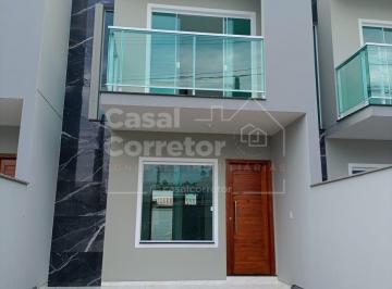 Casa · 80m² · 2 Quartos · 1 Vaga · LINDA CASA GEMINADA DE 2 SUÍTES