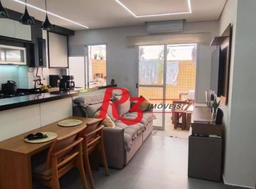 60896c42fbbc7eaa8941c2da81d11b1e0fdd3a08 · Apartamento Garden com 2 dormitórios à venda, 75 m² por R$ 692.000,00 - Boqueirão - Praia Grande/SP