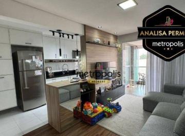 Sala · Apartamento à venda, 91 m² por R$ 905.000,01 - Santa Maria - São Caetano do Sul/SP