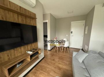 Sala · Apartamento com 2 dormitórios para alugar, 56 m² por R$ 6.000,00/mês - Cerâmica - São Caetano do Sul