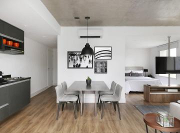 Apartamento · 63m² · 1 Quarto · 1 Vaga · Studio mobiliado para locação com 01 vaga e 63 m² - Cidade Monções
