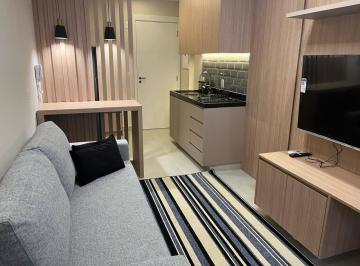 Apartamento · 44m² · 1 Quarto · 1 Vaga · APARTAMENTO STUDIO, PARAISO, 1 DORMITORIO (SUITE), 1 VAGA,MOBILIADO ,44M2.