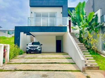 Casa · 210m² · 3 Quartos · 4 Vagas · Casa 90% Térrea e Moderna à Venda 210m2 e 3 Suítes, Escritório GRANJA VIANA