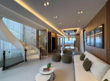Casa · 340m² · 3 Quartos · 4 Vagas · Casa à Venda no Condomínio Aruã Brisas em Mogi das Cruzes, 3 Suítes, Vista Livre, Porteira Fechada