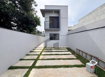 Casa · 109m² · 3 Quartos · 2 Vagas · Sobrado novo à venda no Jardim São Bernardino | 3 dormitórios (1 suíte) | Quintal